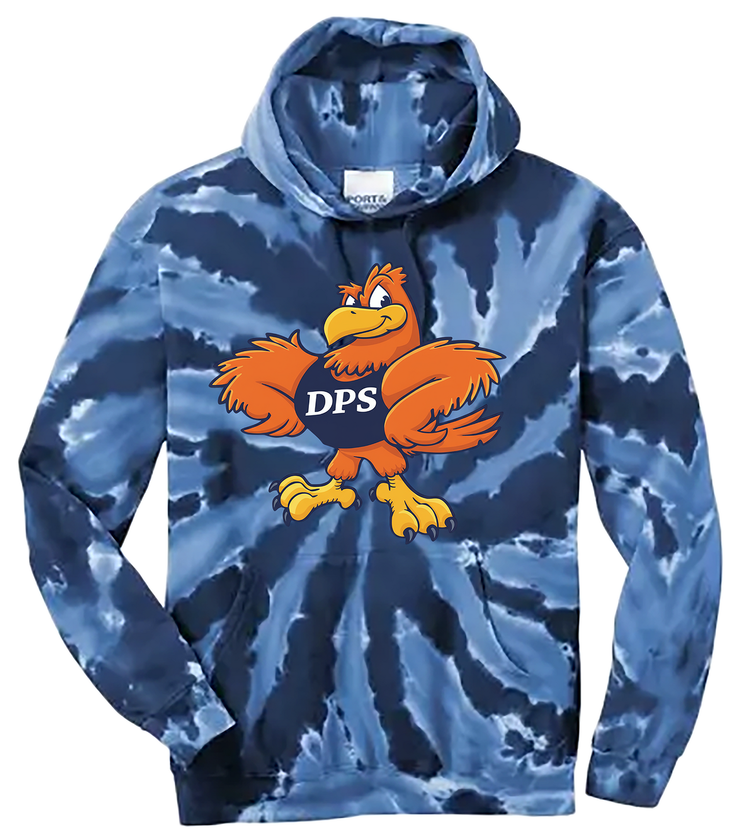 Port & Company Tie-Dye Pullover Hooded Sweatshirt
