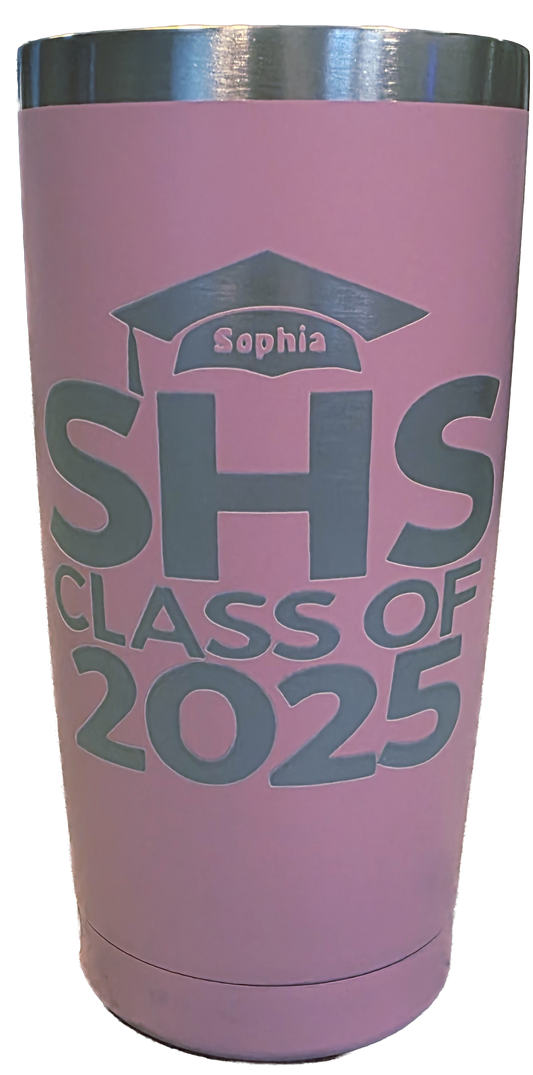 20 oz Tumbler Laser Engraved