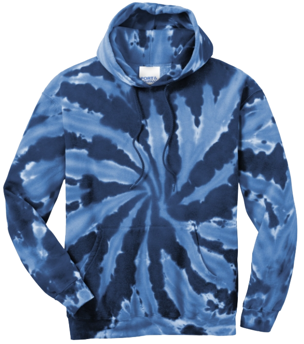 Port & Company Tie-Dye Pullover Hooded Sweatshirt