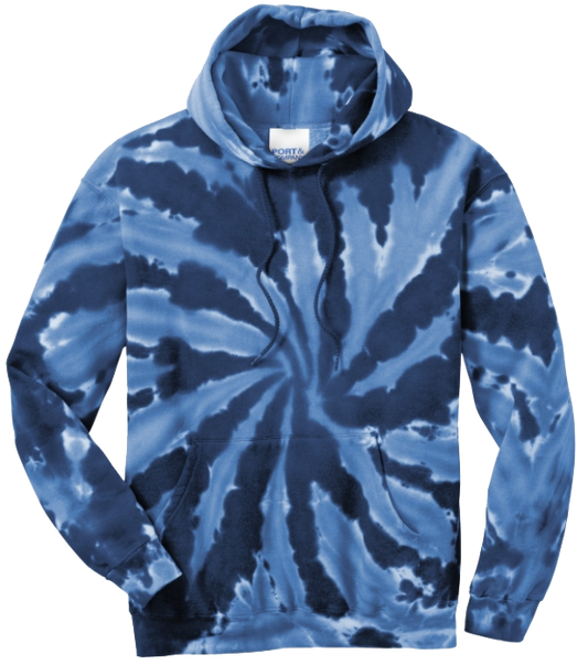 Port & Company Tie-Dye Pullover Hooded Sweatshirt