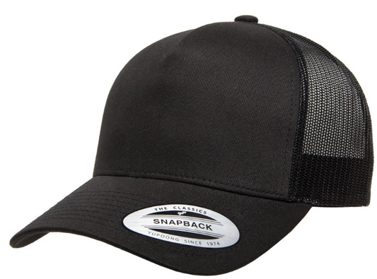 Yupoong 6506 Adult 5-Panel Retro Trucker Cap
