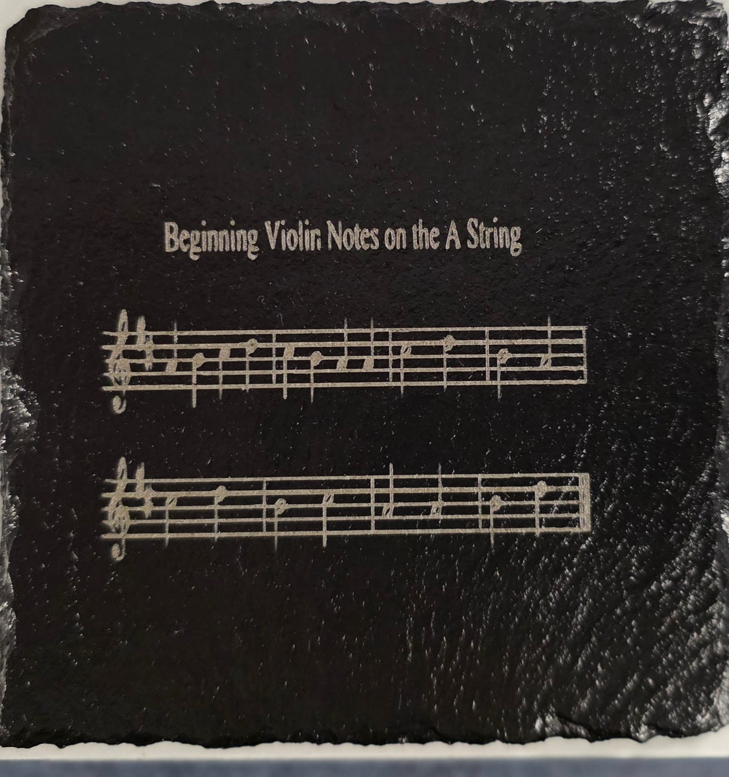 Laser Engraved Slate Coasters 4pk